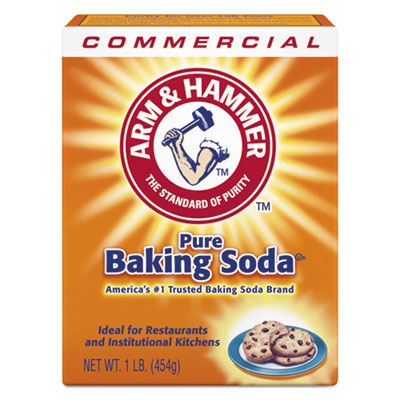Arm & Hammer™ Baking Soda, 1 lb Box, 24/Carton Air Fresheners/Odor Eliminators-Powder - Office Ready