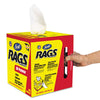 Scott® Rags in a Box, POP-UP Box, 10 x 12, White, 200/Box Towels & Wipes-Shop Towels and Rags - Office Ready