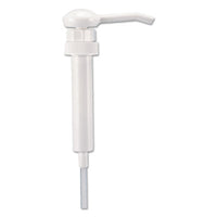 Boardwalk® Siphon Pump, 1 oz/Pump, Plastic, White, 12