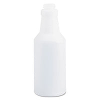 Boardwalk® Handi-Hold Spray Bottle, 16 oz, Clear, 24/Carton Empty Bottles-Trigger Spray - Office Ready