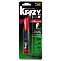 Krazy Glue® All Purpose Krazy Glue®, 0.14 oz, Dries Clear Adhesives/Glues-Super Glue - Office Ready