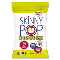 SkinnyPop® Popcorn, Original, 1 oz Bag, 12/Carton Food-Popcorn - Office Ready
