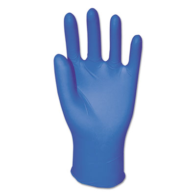 Boardwalk® Disposable General-Purpose Nitrile Gloves, Large, Blue, 5 mil, 100/Box Gloves-Exam, Nitrile - Office Ready