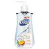 Dial® Liquid Hand Soap, Coconut Water and Mango, 7.5 oz Pump Bottle, 12/Carton Liquid Soap - Office Ready