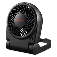 Honeywell Turbo On The Go USB/Battery Powered Fan, Black Fans-USB Desktop - Office Ready
