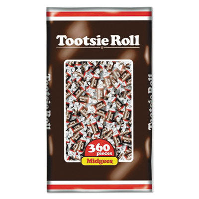 Tootsie Roll® Midgees®, Original, 38.8 oz Bag, 360 Pieces Food-Candy - Office Ready