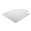 Alera® Studded Chair Mat for Low Pile Carpet, 45 x 53, Wide Lipped, Clear Mats-Chair Mat - Office Ready