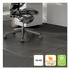 Alera® Studded Chair Mat for Low Pile Carpet, 46 x 60, Rectangular, Clear Mats-Chair Mat - Office Ready