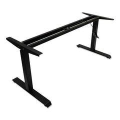 Alera® AdaptivErgo® Single-Pneumatic Height-Adjustable Table Base, 26.18" to 39.57", Black