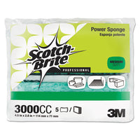 Scotch-Brite™ PROFESSIONAL Power Sponge 3000, 2.8 x 4.5, 0.6