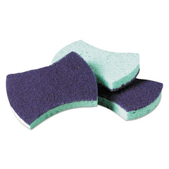 Scotch-Brite™ PROFESSIONAL Power Sponge, 2.8 x 4.5, 0.6" Thick, Blue/Teal, 20/Carton