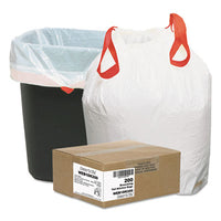 Draw 'n Tie® Heavy-Duty Trash Bags, 13 gal, 0.9 mil, 24.5