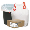 Draw 'n Tie® Heavy-Duty Trash Bags, 13 gal, 0.9 mil, 24.5" x 27.38", White, 200/Box Bags-Low-Density Waste Can Liners - Office Ready