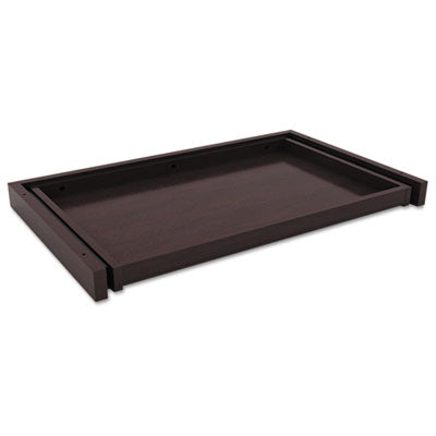 Alera® Valencia™ Series Center Drawer, 24.5w x 15d x 2h, Espresso Utility Drawers-Open-Format Center Drawer - Office Ready