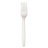 Boardwalk® Heavyweight Polystyrene Cutlery, Fork, White, 1000/Carton Utensils-Disposable Fork - Office Ready