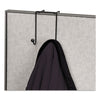 Fellowes® Wire Partition Additions™ Coat Hook, 4 x 6, Black Partition & Panel Accessories-Garment & Umbrella Hooks - Office Ready