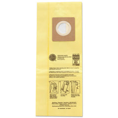 Hoover® Commercial HushTone™ Vacuum Bags, Yellow, 10/Pack