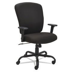 Alera® Mota Series Big and Tall Chair, Supports Up to 450 lb, 19.68" to 23.22" Seat Height, Black