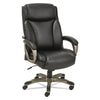 Alera® Veon Series Executive High-Back Bonded Leather Chair, Supports Up to 275 lb, Black Seat/Back, Graphite Base Office Chairs - Office Ready