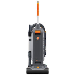 Hoover® Commercial HushTone™ Vacuum Cleaner with Intellibelt, 13" Cleaning Path, Gray/Orange