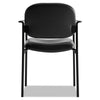 HON® VL616 Stacking Guest Chair with Arms, Supports Up to 250 lb, Black Chairs/Stools-Folding & Nesting Chairs - Office Ready