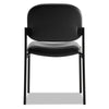 HON® VL606 Stacking Guest Chair without Arms, Supports Up to 250 lb, Black Chairs/Stools-Folding & Nesting Chairs - Office Ready