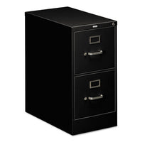 HON® 510 Series Vertical File, 2 Letter-Size File Drawers, Black, 15