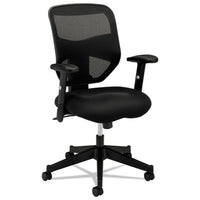 HON® VL531 Mesh High-Back Task Chair with Adjustable Arms, Supports Up to 250 lb, 18