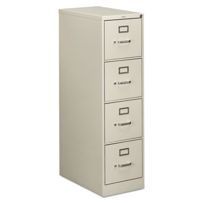 HON® 510 Series Vertical File, 4 Letter-Size File Drawers, Light Gray, 15