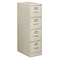 HON® 510 Series Vertical File, 4 Letter-Size File Drawers, Light Gray, 15