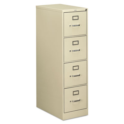 HON® 510 Series Vertical File, 4 Letter-Size File Drawers, Putty, 15