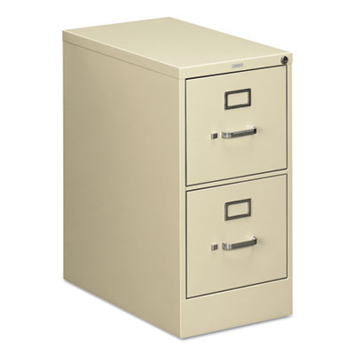HON® 510 Series Vertical File, 2 Letter-Size File Drawers, Putty, 15