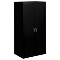 HON® Brigade® Assembled Storage Cabinet, 36w x 24.25d x 71.75h, Black Office & All-Purpose Storage Cabinets - Office Ready