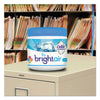 BRIGHT Air® Super Odor™ Eliminator, Cool and Clean, Blue, 14 oz Jar Air Fresheners/Odor Eliminators-Evaporating Gel - Office Ready