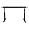Alera® AdaptivErgo® Single-Pneumatic Height-Adjustable Table Base, 26.18" to 39.57", Black Tables-Multipurpose & Training Tables - Office Ready