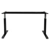 Alera® AdaptivErgo® Single-Pneumatic Height-Adjustable Table Base, 26.18" to 39.57", Black Tables-Multipurpose & Training Tables - Office Ready