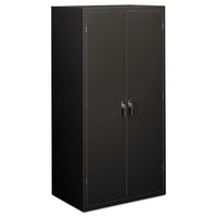 HON® Brigade® Assembled Storage Cabinet, 36w x 24.25d x 71.75, Charcoal Office & All-Purpose Storage Cabinets - Office Ready