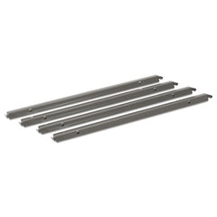 HON® Single Cross Rails for 30" and 36" Lateral Files, Gray, 4/Pack
