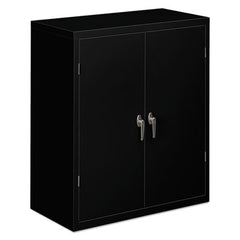 HON® Brigade® Assembled Storage Cabinet, 36w x 18d x 42h, Black