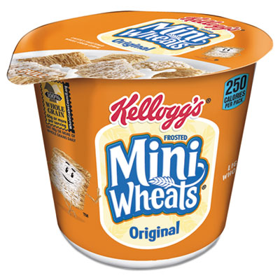 Kellogg's® Good Food to Go!™ Breakfast Cereal, Frosted Mini Wheats, Single-Serve, 6/Box Breakfast Cereals - Office Ready