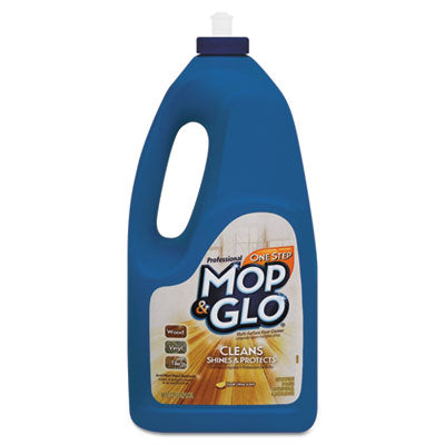 Professional MOP & GLO® Triple Action Floor Shine Cleaner, Fresh Citrus Scent, 64 oz Bottle, 6/Carton Cleaners & Detergents-Floor Cleaner/Degreaser - Office Ready