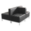 Alera® QUB Series Ottoman, 26.38w x 21.5d x 17.5h, Black Sofas/Loveseats-Benches & Ottomans - Office Ready
