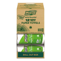 Marcal® 100% Premium Recycled Kitchen Roll Towels, 2-Ply, 5 1/2 x 11, 140 Sheets, 12 Rolls/Carton Towels & Wipes-Perforated Paper Towel Roll - Office Ready