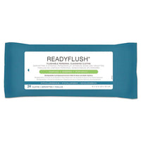 Medline ReadyFlush® Biodegradable Flushable Wipes, 8 x 12, 24/Pack Towels & Wipes-Hand/Body Wet Wipe - Office Ready