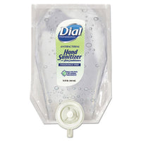 Dial® Professional Antibacterial Gel Hand Sanitizer Refill for Eco-Smart Dispenser, Fragrance-Free, 15 oz, 6/Carton Hand Sanitizer Refills, Moisturizing Gel - Office Ready