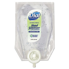 Dial® Professional Antibacterial Gel Hand Sanitizer Refill for Eco-Smart Dispenser, Fragrance-Free, 15 oz, 6/Carton