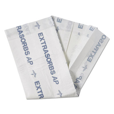 Medline Extrasorbs Air-Permeable Disposable DryPads, 30