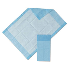Medline Protection Plus® Disposable Underpads, 17" x 24", Blue, 25/Bag