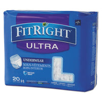 Medline FitRight® Ultra Protective Underwear, Large, 40