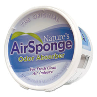 Nature's Air Sponge Odor Absorber, Neutral, 16 oz Cup Air Fresheners/Odor Eliminators-Evaporating Gel - Office Ready
